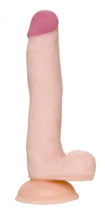 Телесный фаллоимитатор-реалистик Minc - 21 см. - A-toys купить с доставкой в интернет-магазине Orgasmix в Липецке Телесный фаллоимитатор-реалистик Minc - 21 см. - A-toys