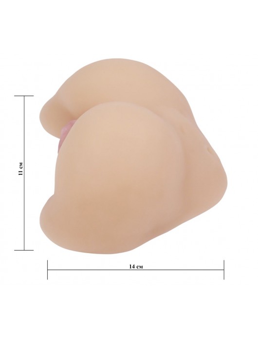 Вибровагина из киберкожи с выносным пультом - LOVETOY (А-Полимер) - в Липецке купить с доставкой