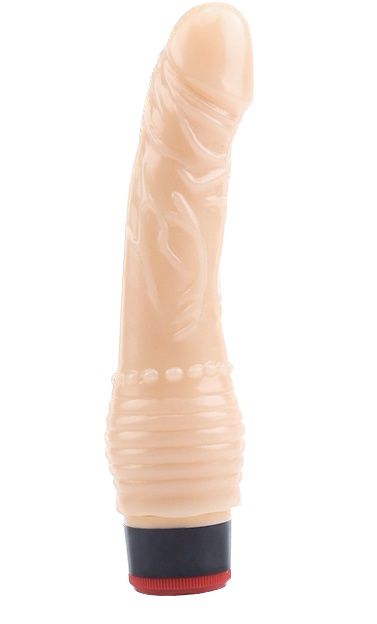 Телесный вибратор 7.6 Vibrating Dildo - 19,5 см. - CNT