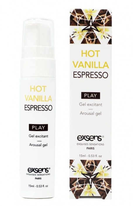 Возбуждающий гель Hot Vanilla Espresso Arousal Gel - 15 мл. - Exsens - купить с доставкой в Липецке