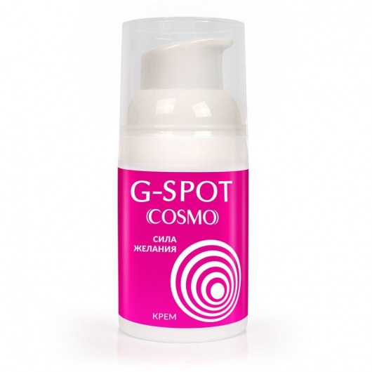 Стимулирующий интимный крем для женщин Cosmo G-spot - 28 гр. - Биоритм - купить с доставкой в Липецке