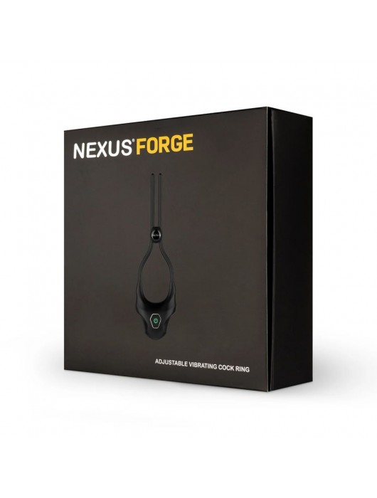 Черное эрекционное лассо с вибрацией Nexus Forge - Nexus Range - в Липецке купить с доставкой