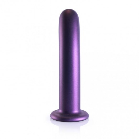 Фиолетовый фаллоимитатор Smooth G-Spot - 17,7 см. - Shots Media BV