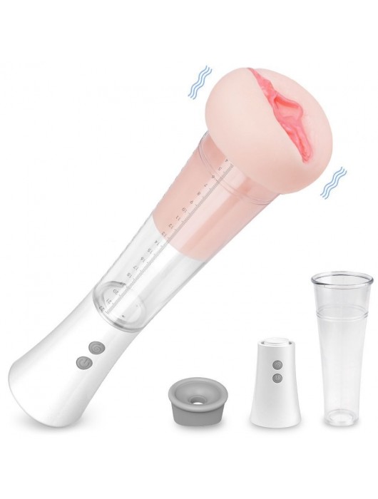 Автоматическая вакуумная помпа с реалистичной мягкой вставкой Max Kit - S-HANDE - в Липецке купить с доставкой