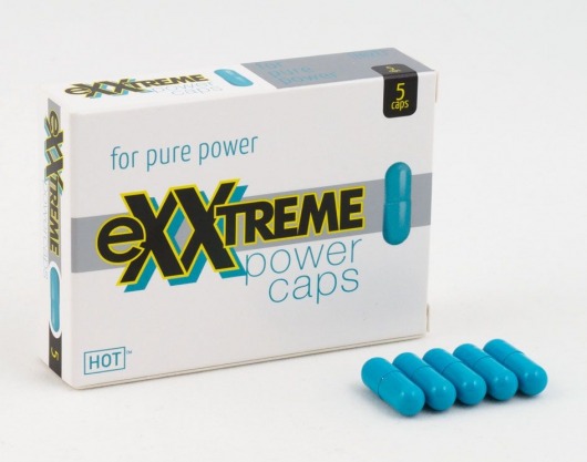 БАД для мужчин eXXtreme power caps men - 5 капсул (580 мг.) - HOT - купить с доставкой в Липецке