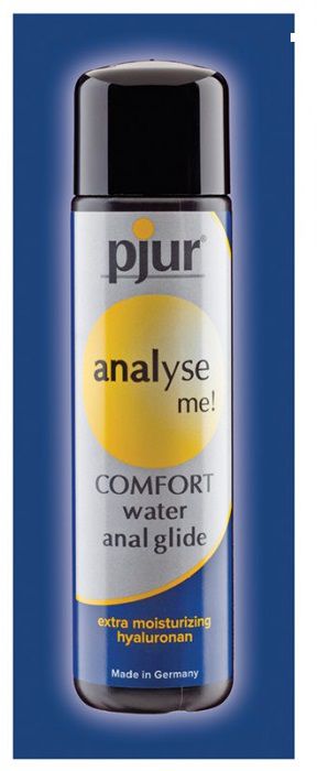 Анальный лубрикант pjur ANALYSE ME Comfort Water Anal Glide - 2 мл. - Pjur - купить с доставкой в Липецке