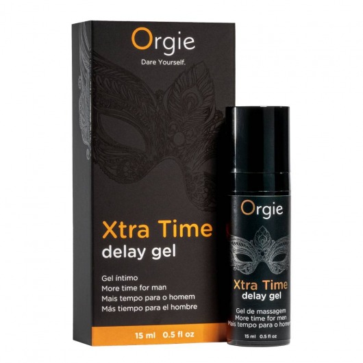 Продлевающий гель Orgie Xtra Time Delay Gel - 15 мл. - ORGIE - купить с доставкой в Липецке