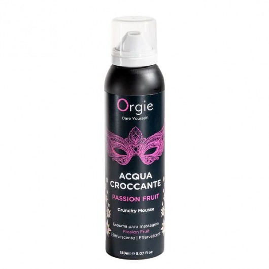 Хрустящая пенка для массажа Acqua Croccante Passion Fruit - 150 мл. - ORGIE - купить с доставкой в Липецке