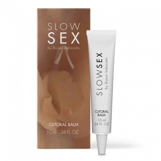 Бальзам для клитора Slow Sex Clitoral Balm - 10 мл. - Bijoux Indiscrets - купить с доставкой в Липецке