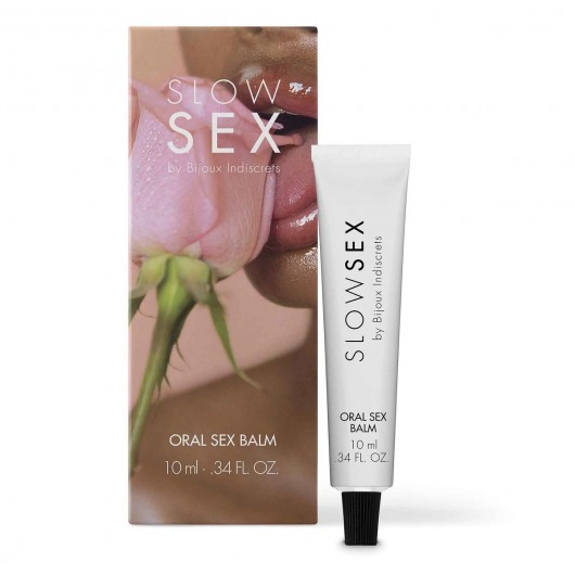 Бальзам для орального секса Slow Sex Oral Sex Balm - 10 мл. - Bijoux Indiscrets - купить с доставкой в Липецке