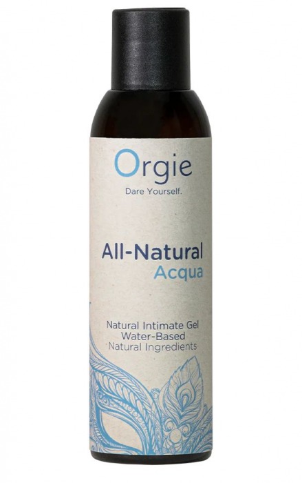 Интимный гель на водной основе Orgie All-Natural Acqua - 150 мл. - ORGIE - купить с доставкой в Липецке