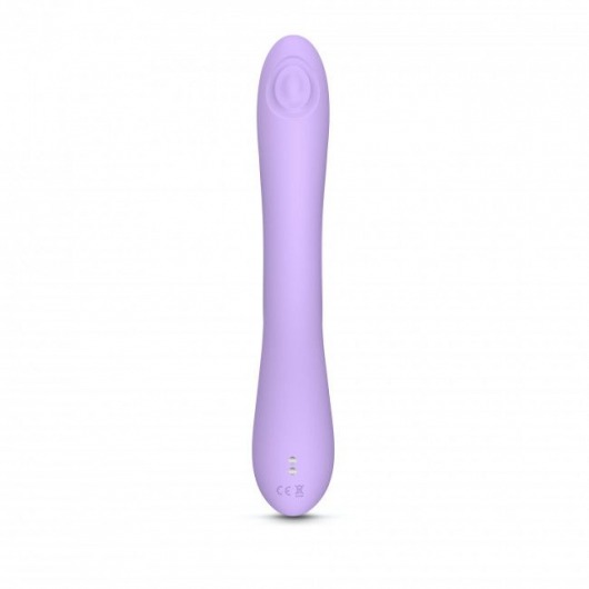 Сиреневый вибратор-кролик Bunny   Clyde - 22,5 см. - Love to Love