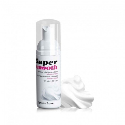 Лубрикант нежнейшая пенка Super Smooth Foaming Intime Lubricant - 50 мл. - Love to Love - купить с доставкой в Липецке