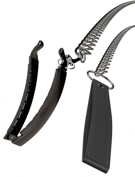 Зажим для половых губ с поводком Pussy Clamp With A Leash - Orion - купить с доставкой в Липецке