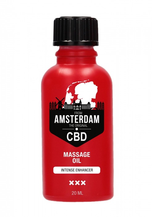 Стимулирующее масло Intense CBD from Amsterdam - 20 мл. - Shots Media BV - купить с доставкой в Липецке