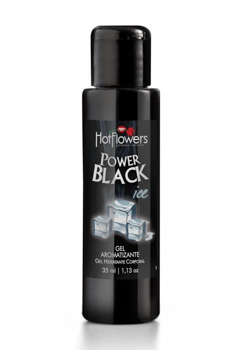 Стимулирующий гель для массажа Power Black - 35 мл. - HotFlowers - купить с доставкой в Липецке