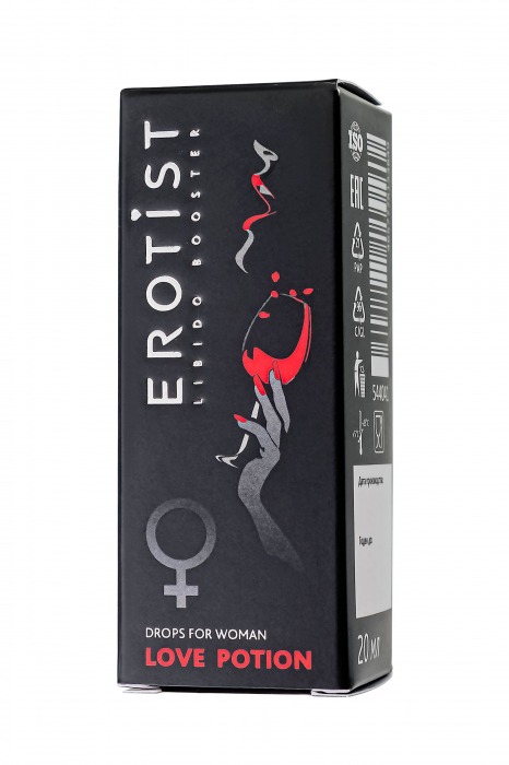 Возбуждающие капли для женщин Erotist Love Potion - 20 мл. - Erotist Libido Booster - купить с доставкой в Липецке