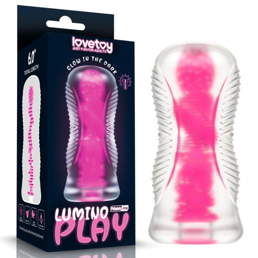 Светящийся в темноте мастурбатор 6.0 Lumino Play Masturbator - Lovetoy - в Липецке купить с доставкой