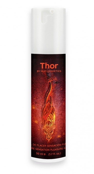 Возбуждающий унисекс гель Thor Fire Gel - 50 мл. - Nuei cosmetics - купить с доставкой в Липецке