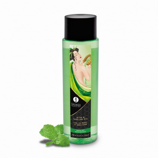 Гель для душа Sensual Mint с ароматом мяты - 370 мл. -  - Магазин феромонов в Липецке
