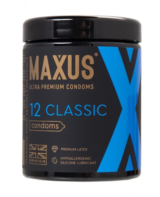 Классические презервативы MAXUS Classic - 12 шт. - Maxus - купить с доставкой в Липецке