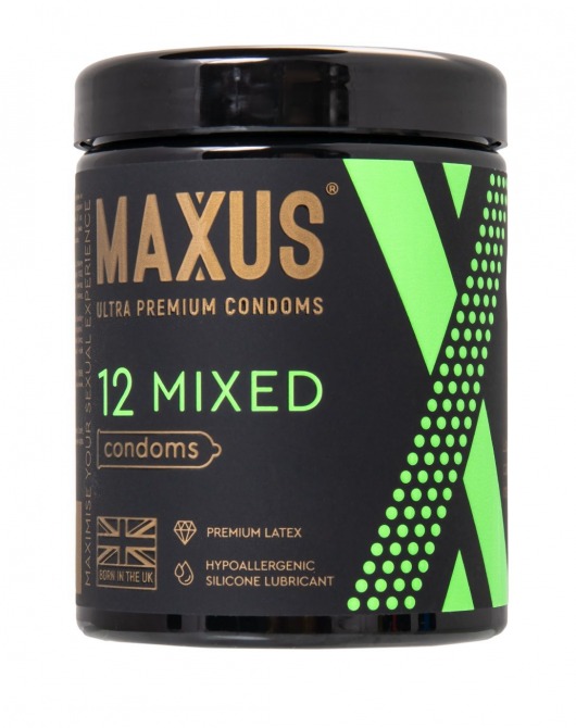 Презервативы MAXUS Mixed - 12 шт. - Maxus - купить с доставкой в Липецке