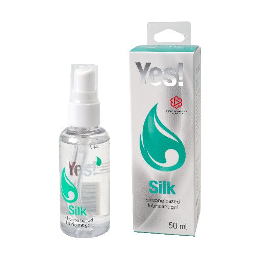 Силиконовая гипоаллергенная вагинальная смазка Yes Silk - 50 мл. - Sitabella - купить с доставкой в Липецке