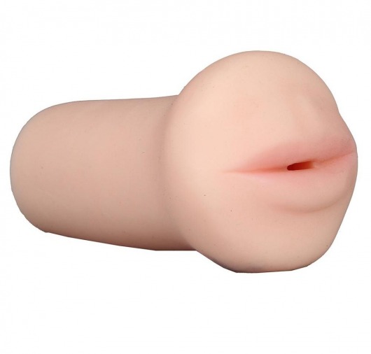 Нежный мастурбатор-ротик REALSTUFF 5INCH MASTURBATOR BJ - Dream Toys - в Липецке купить с доставкой