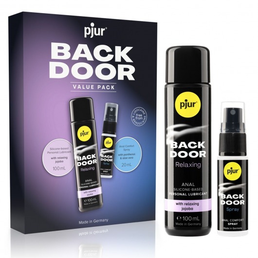 Набор для анального секса pjur Back Door Value Pack - Pjur - купить с доставкой в Липецке