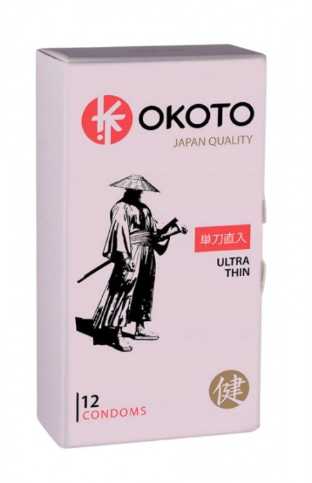 Тонкие презервативы OKOTO Ultra Thin - 12 шт. - Sitabella - купить с доставкой в Липецке