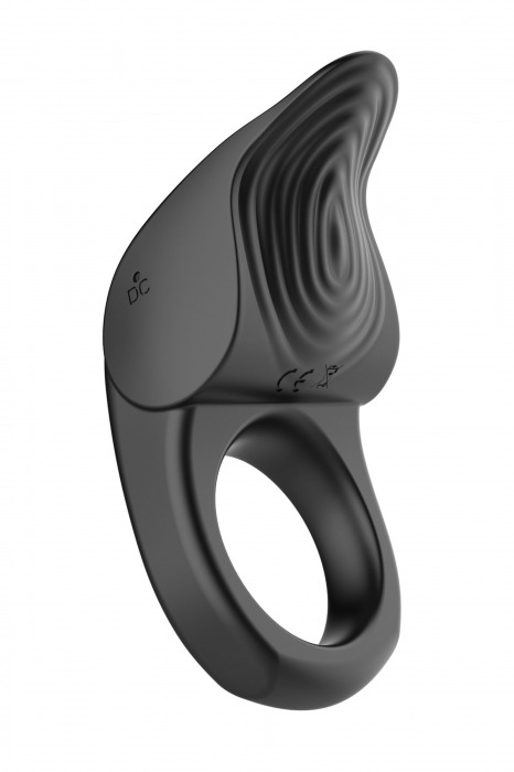 Черное эрекционное виброкольцо Vibro Lust Ring - MALESATION - в Липецке купить с доставкой