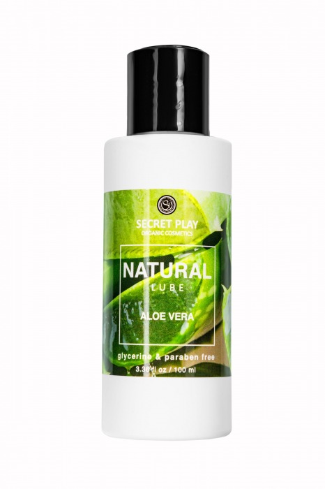 Органический гель Natural Lube - 100 мл. - Secret Play - купить с доставкой в Липецке