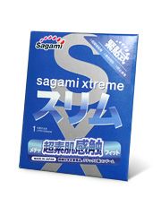 Презерватив Sagami Xtreme FEEL FIT 3D - 1 шт. - Sagami - купить с доставкой в Липецке