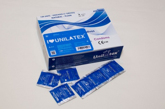 Классические презервативы Unilatex Natural Plain - 144 шт. - Unilatex - купить с доставкой в Липецке