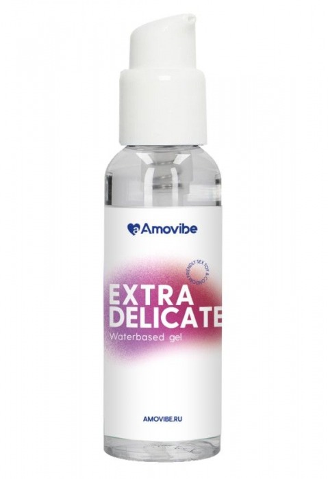 Гель на водной основе Amovibe Extra Delicate - 100 мл. - Amovibe - купить с доставкой в Липецке