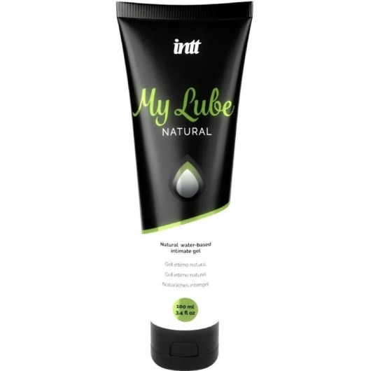 Увлажняющий гель-лубрикант на водной основе  для тела My Lube Natural - 100 мл. - INTT - купить с доставкой в Липецке