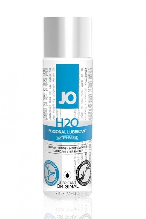 Нейтральный лубрикант на водной основе JO Personal Lubricant H2O - 60 мл. - System JO - купить с доставкой в Липецке