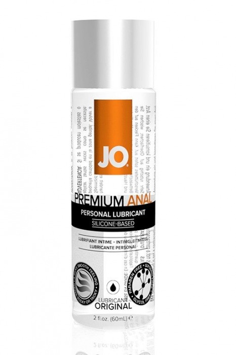 Анальный лубрикант на силиконовой основе JO Anal Premium - 60 мл. - System JO - купить с доставкой в Липецке