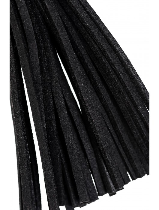 Зажимы на соски «Прищепки» с черными кисточками из замши - Pecado - купить с доставкой в Липецке