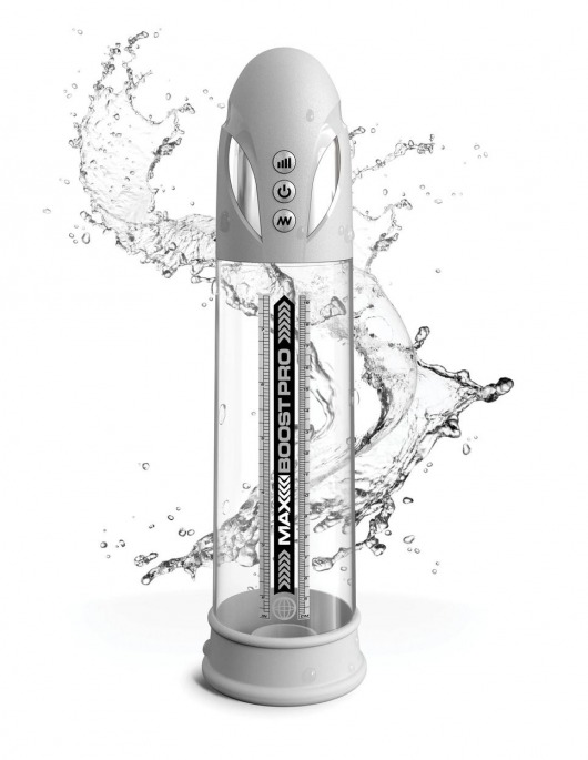 Белая вакуумная автоматическая помпа Max Boost Pro Flow - Pipedream - в Липецке купить с доставкой