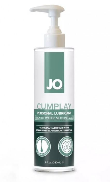 Водно-силиконовый лубрикант JO Cumplay - 240 мл. - System JO - купить с доставкой в Липецке