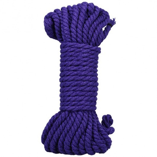 Фиолетовая верёвка для связывания и фиксации Bind Tie - 9,14 м. - Doc Johnson - купить с доставкой в Липецке