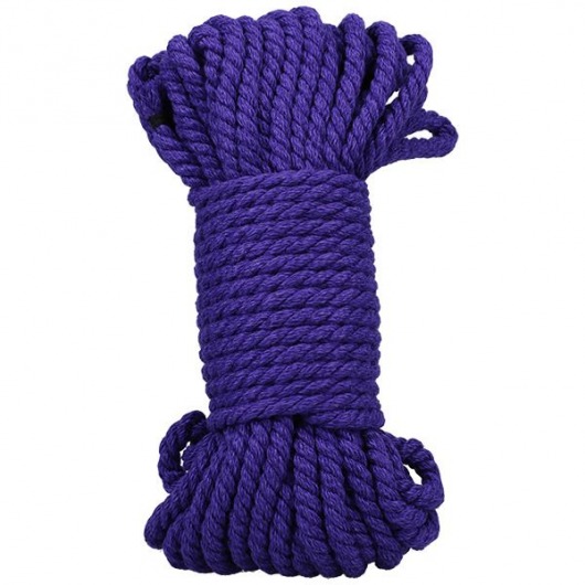 Фиолетовая верёвка для связывания и фиксации Bind Tie - 15,24 м. - Doc Johnson - купить с доставкой в Липецке