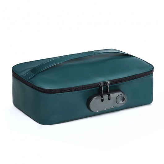Зеленая сумочка для хранения игрушек Discreet Box - Dorcel - купить с доставкой в Липецке