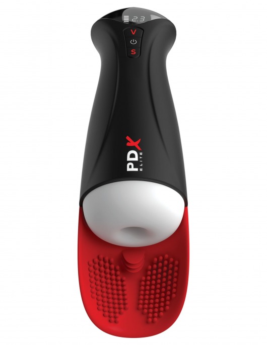 Мастурбатор в колбе с вибрацией Fuck-O-Matic Pro XL - Pipedream - в Липецке купить с доставкой