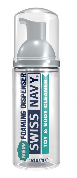 Очищающая пенка для игрушек и тела Toy   Body Cleaner Foamer - 47 мл. - Swiss navy - купить с доставкой в Липецке