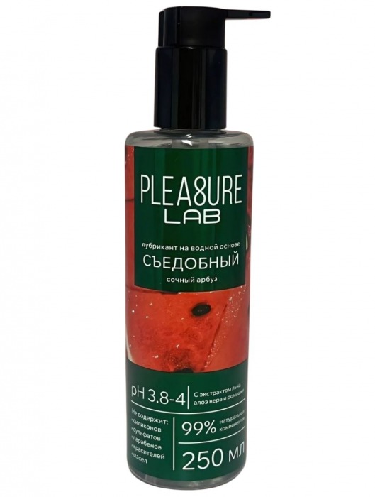 Лубрикант на водной основе Pleasure Lab с ароматом арбуза - 250 мл. - Pleasure Lab - купить с доставкой в Липецке