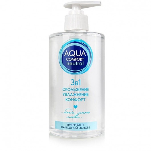 Лубрикант на водной основе Aqua Comfort Neutral - 440 гр. - Биоритм - купить с доставкой в Липецке