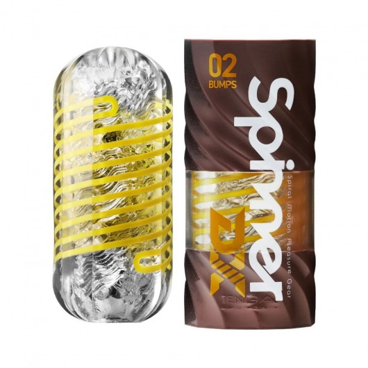 Мастурбатор Tenga Spinner DX 02 Bumps - Tenga - в Липецке купить с доставкой