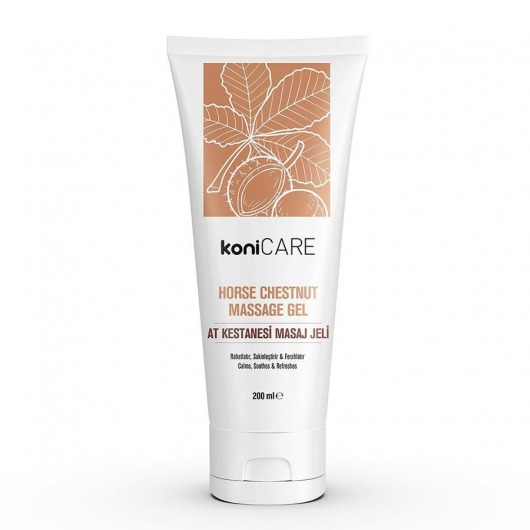 Расслабляющий массажный гель Konicare Horse Chestnut Massage Gel - 200 мл. - KoniCARE - купить с доставкой в Липецке